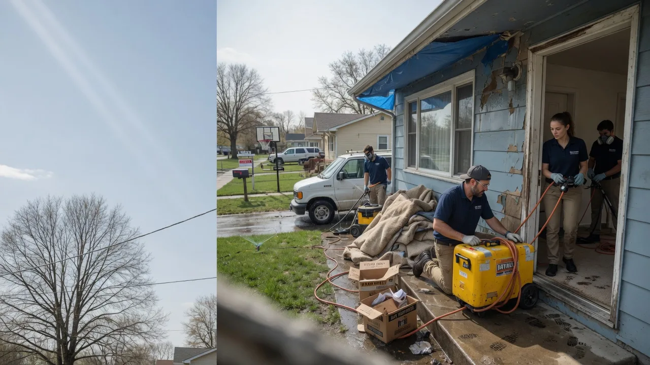 Basement Flood Cleanup in Salvisa, KY near me